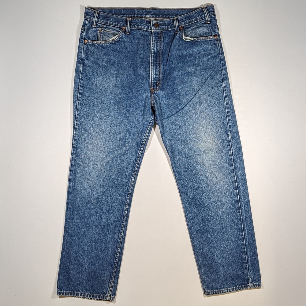 Vintage Levi's Orange Tab Jeans Men's Size 40x30 Blue Y2K